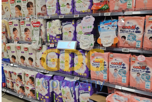 GDG lắp đặt thành công shelf talker 4.0 cho khách tại Aeon Mall
