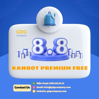 SUPER SALE 8.8 - KAHOOT PREMIUM FREE