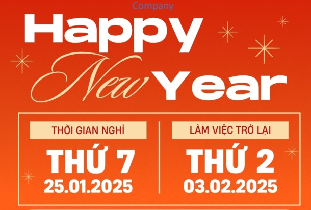 ✨ THÔNG BÁO LỊCH NGHỈ TẾT NGUYÊN ĐÁN 2025 ✨