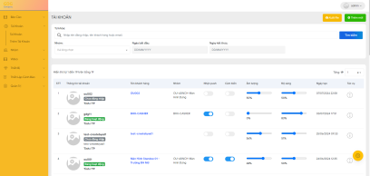 Thuê app quản lý hệ thống trình chiếu cho màn hình LCD, Standee, LED điện tử